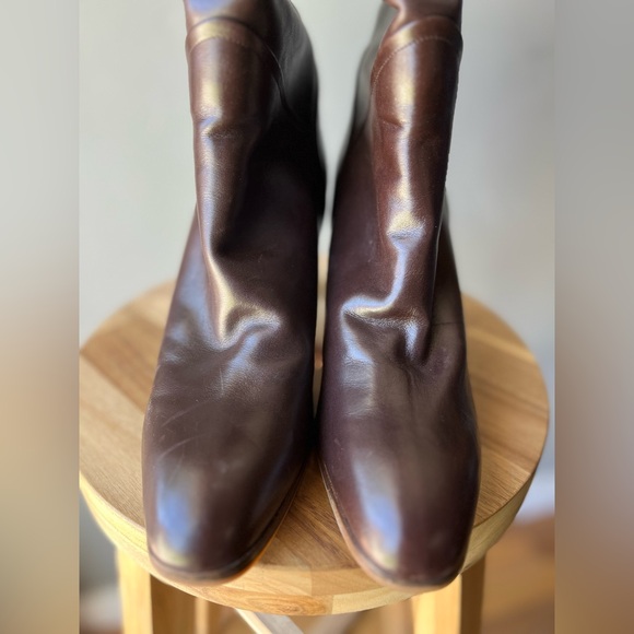 Russell & Bromley Brown Leather Boots ~ Size 40 or 9.5/10 - Picture 5 of 14